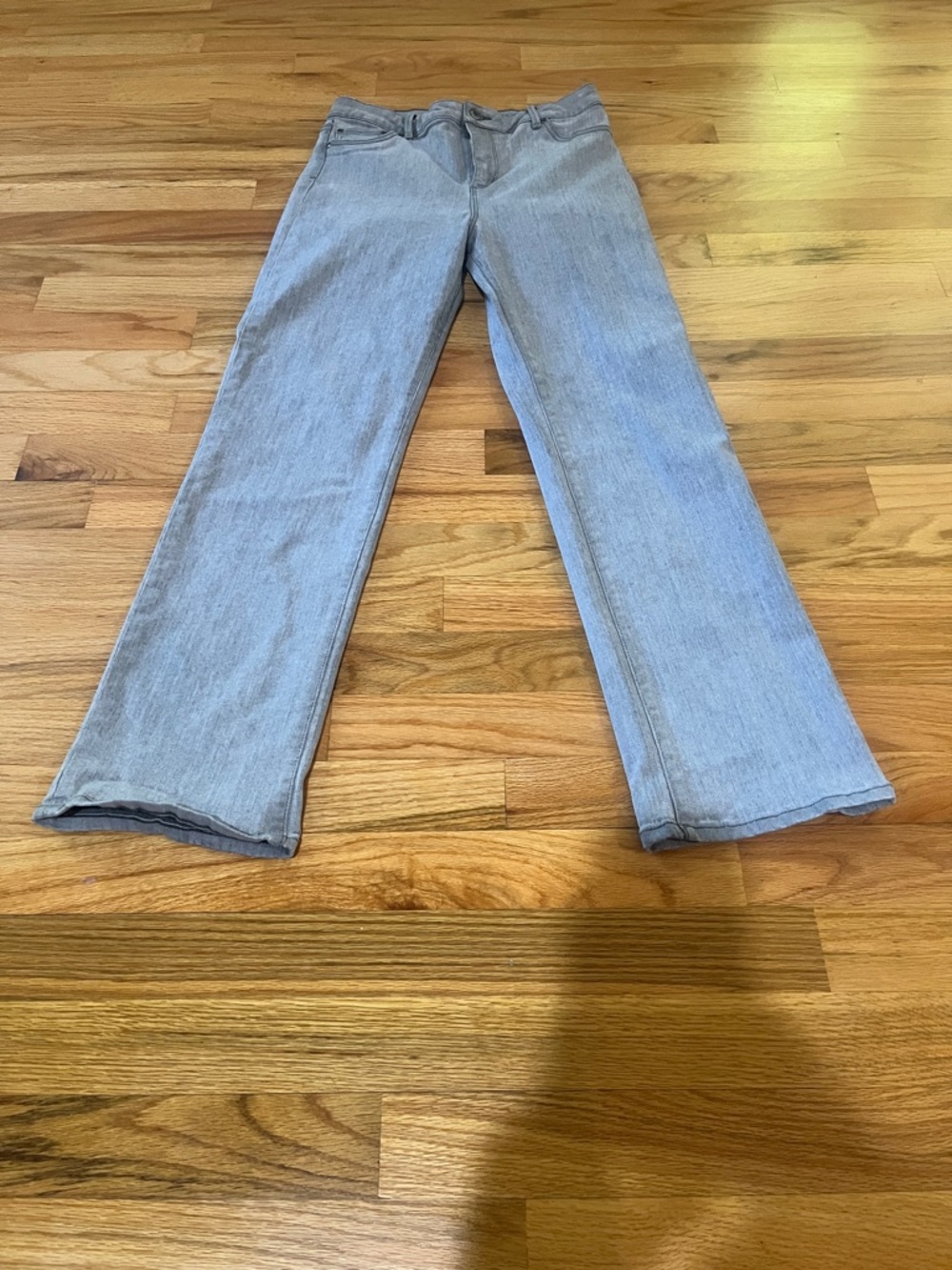 Tractr Girl’s Slim Straight Light Wash Blue Jeans